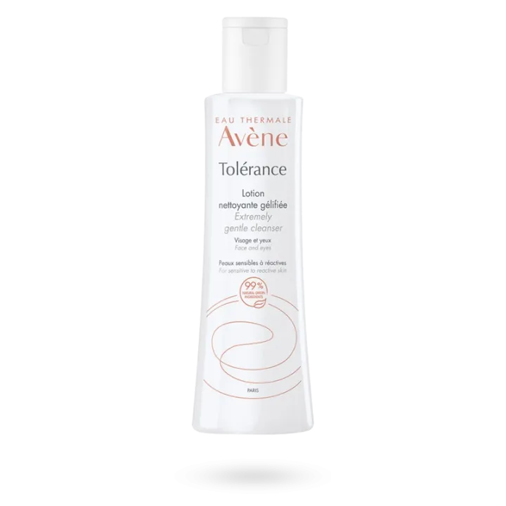 Tolérance Control Avène lotion nettoyante gélifiée visage et yeux 200 et 400 ml