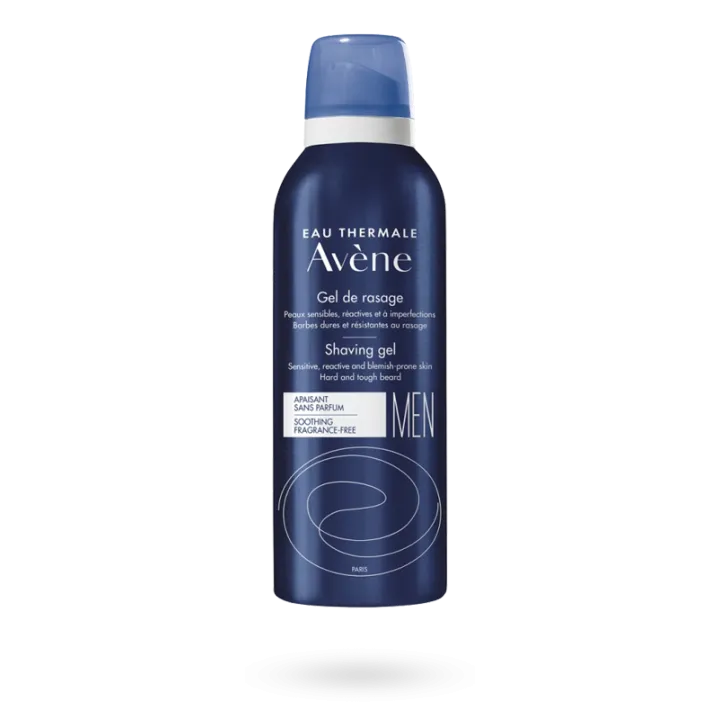 Avène gel de rasage MEN peaux sensibles, réactives et à imperfections 150 ml