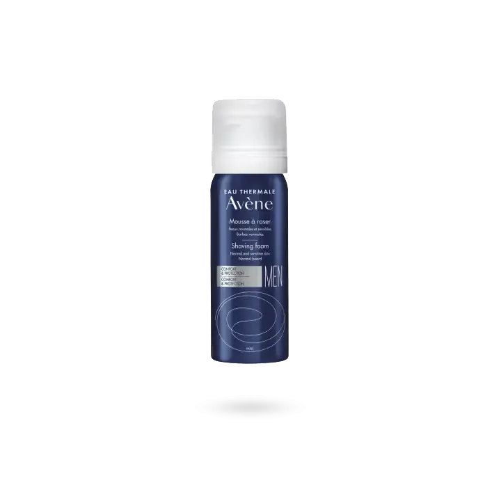 Avène mousse à raser MEN peaux normales & sensibles 50 et 200 ml