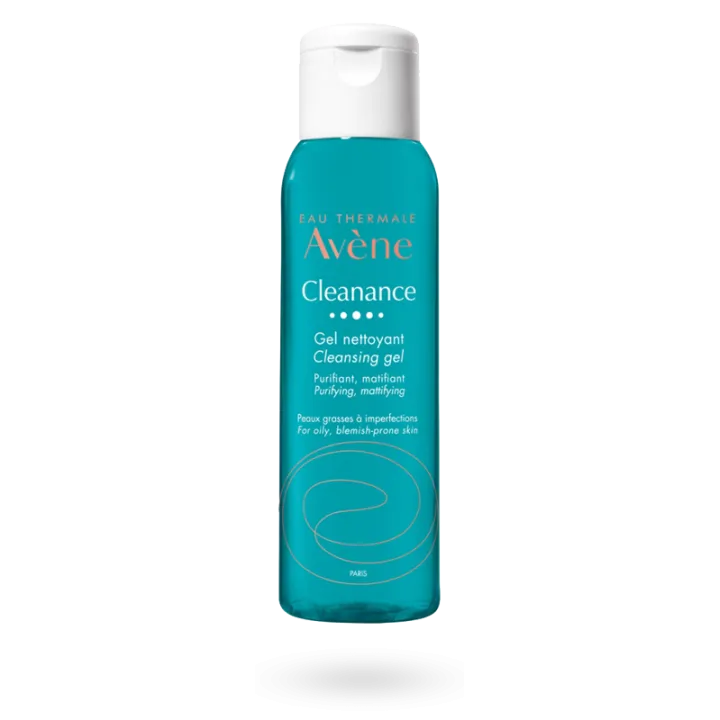 Avène Cleanance gel nettoyant visage et corps peaux grasses à imperfections 100 ml