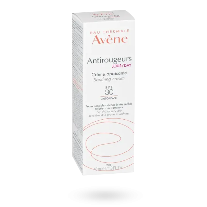 Avène antirougeurs Jour SPF30 crème apaisante hydratante 40 ml