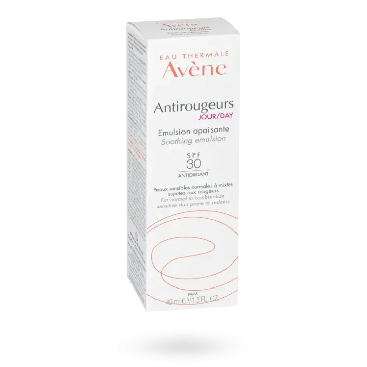 Avène Antirougeurs Jour émulsion hydratante protectrice SPF 30 40 ml
