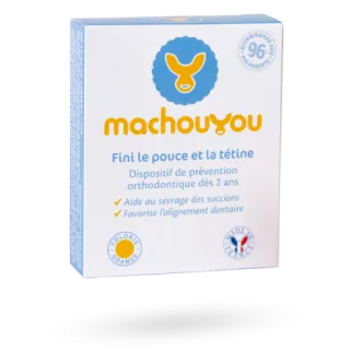 Machouyou bébé dispositif de prévention orthodontique dès 2 ans 3 coloris