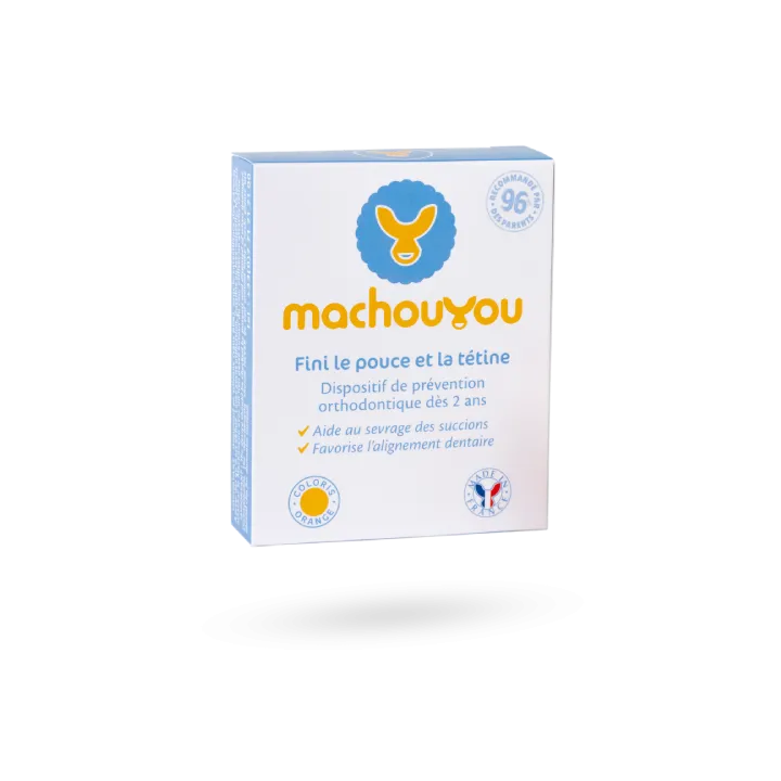 Machouyou bébé dispositif de prévention orthodontique dès 2 ans 3 coloris