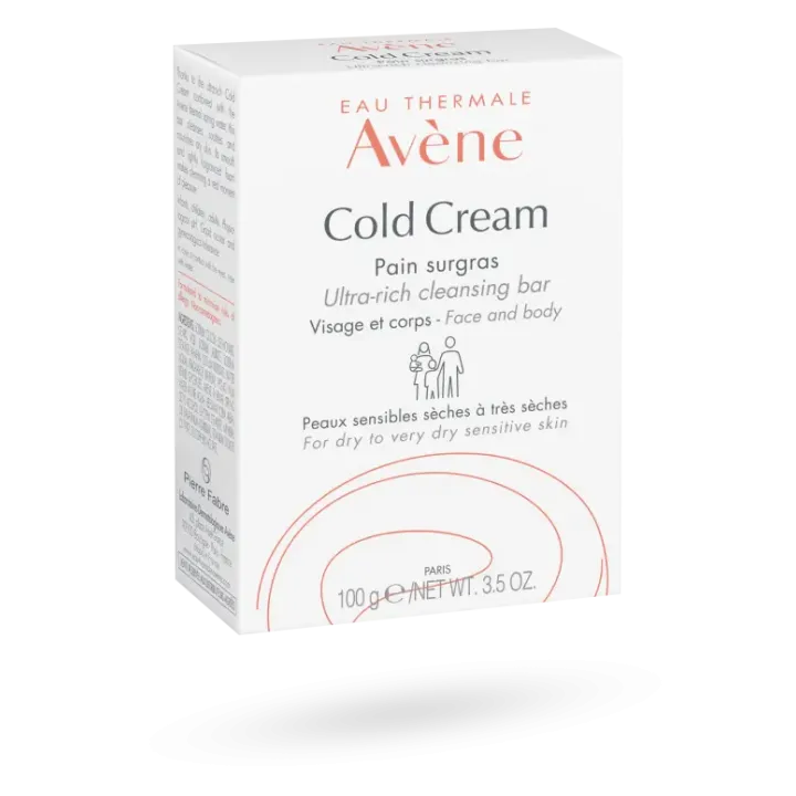 Avène Cold Cream pain surgras peaux sèches et sensibles