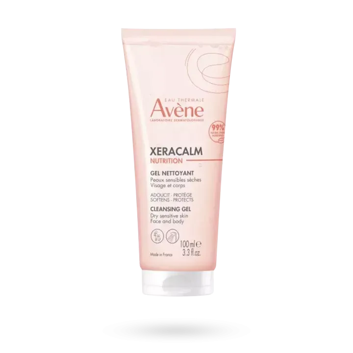 Avène Xéracalm Nutrition gel nettoyant visage et corps peaux sensibles sèches