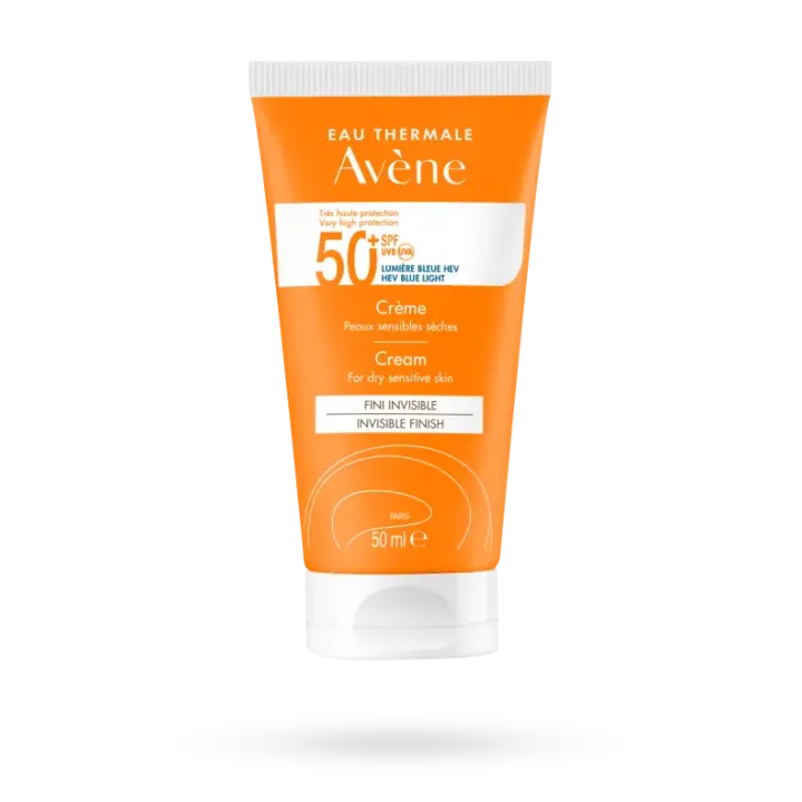 Crème solaire visage très haute protection SPF 50+ Avène 50 ml