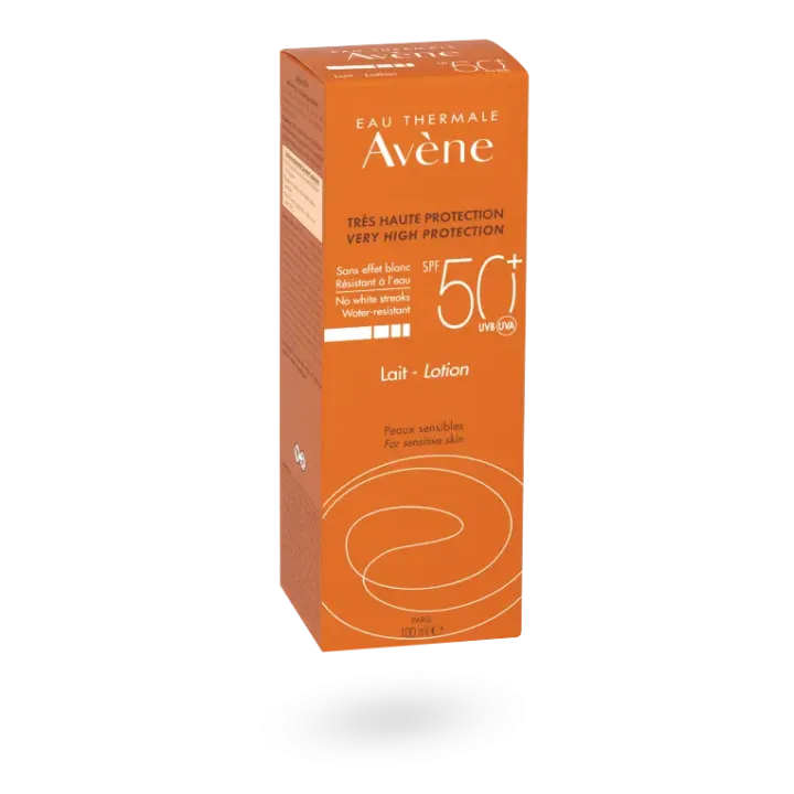 Lait solaire corps très haute protection SPF 50+ Avène 100 et 250 ml