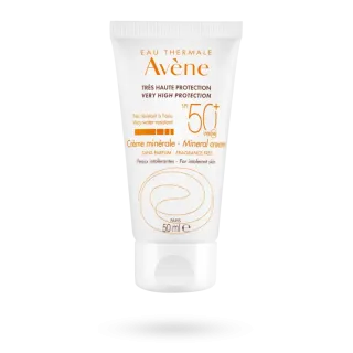 Crème minérale solaire SPF 50+ Avène sans parfum 50 ml