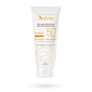 Lait minéral solaire SPF 50+ Avène sans parfum 100 ml