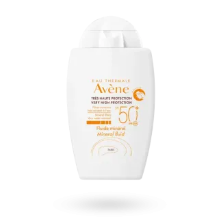 Fluide minéral solaire SPF 50+ Avène 40 ml
