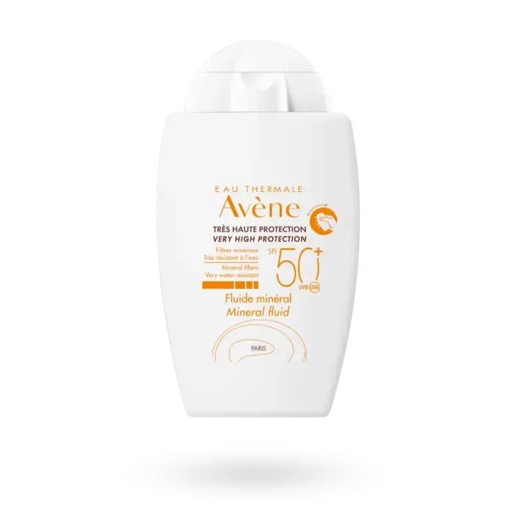 Fluide minéral solaire SPF 50+ Avène 40 ml