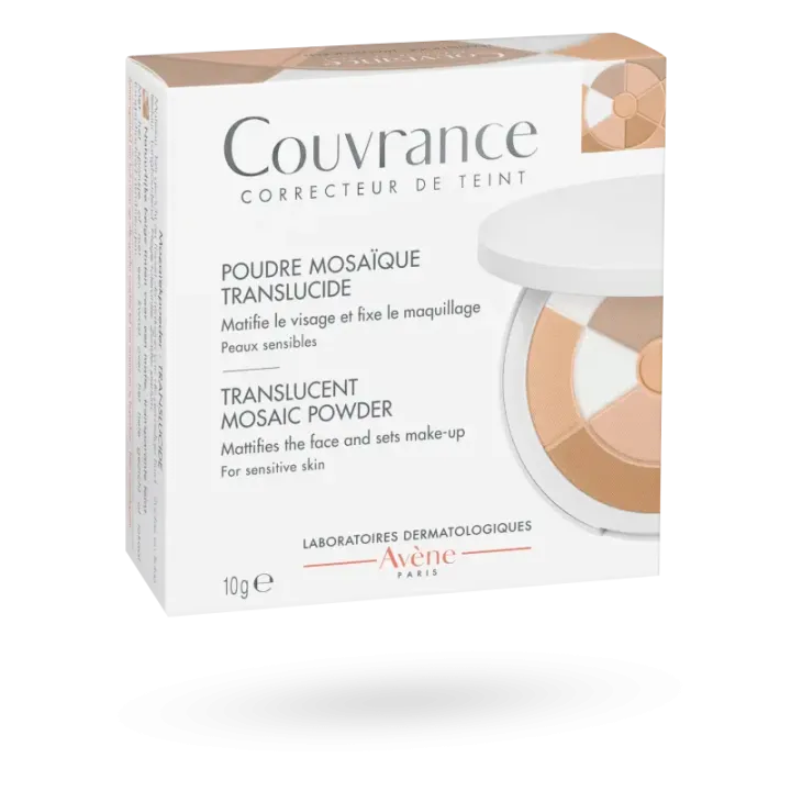 Avène Couvrance Poudre Mosaïque translucide poudrier 10 g
