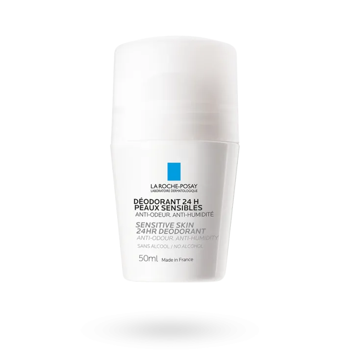 Déodorant peaux sensibles roll-on 24h La Roche Posay