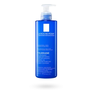 Toleriane Gel Moussant double nettoyant purifiant apaisant La Roche Posay 400 ml