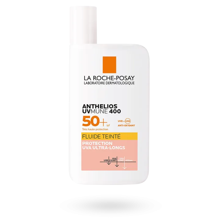 Anthelios UVMUNE 400 fluide invisible SPF 50+ teinté La Roche Posay 50 ml