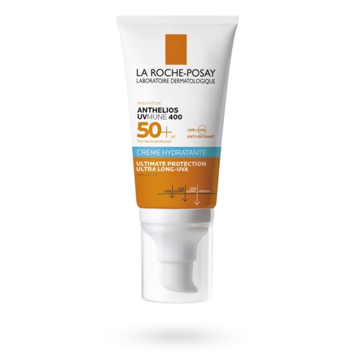 Anthelios UVMUNE 400 crème hydratante SPF 50+ sans parfum La Roche Posay 50 ml