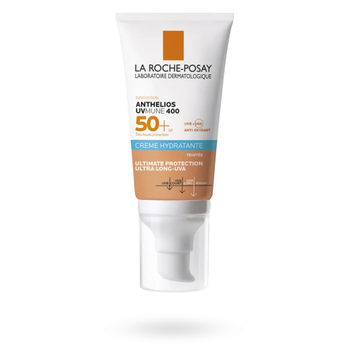 Anthelios UVMUNE 400 crème hydratante SPF 50+ teintée La Roche Posay 50 ml