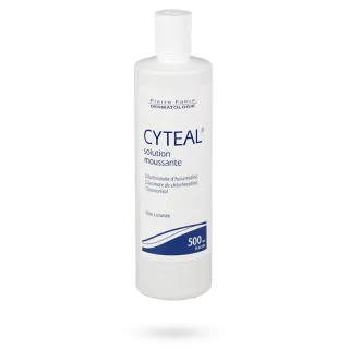 Cyteal solution moussante antiseptique quotidienne 500 ml