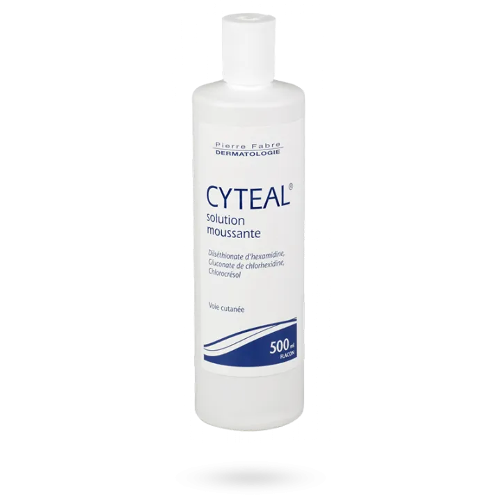 Cyteal solution moussante antiseptique quotidienne 500 ml