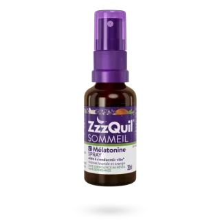 ZzzQuil sommeil spray mélatonine 30 ml