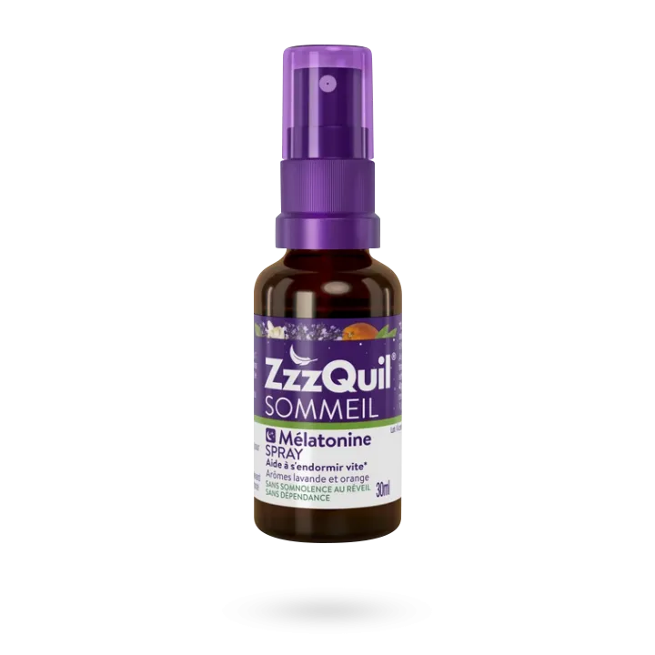 ZzzQuil sommeil spray mélatonine 30 ml