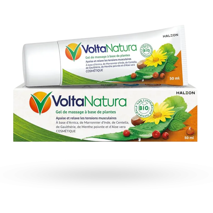 VoltaNatura Gel de massage à base de plantes 50 et 100 ml