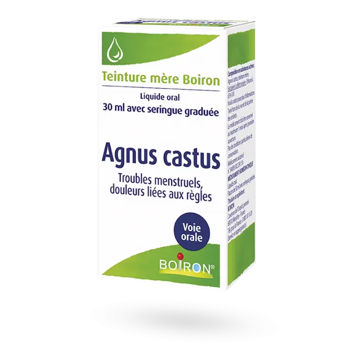 Agnus Castus Boiron teinture mère troubles menstruels 30 ml