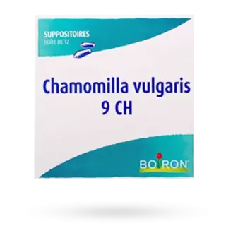 Chamomilla Vulgaris Boiron 9 CH 12 suppositoires