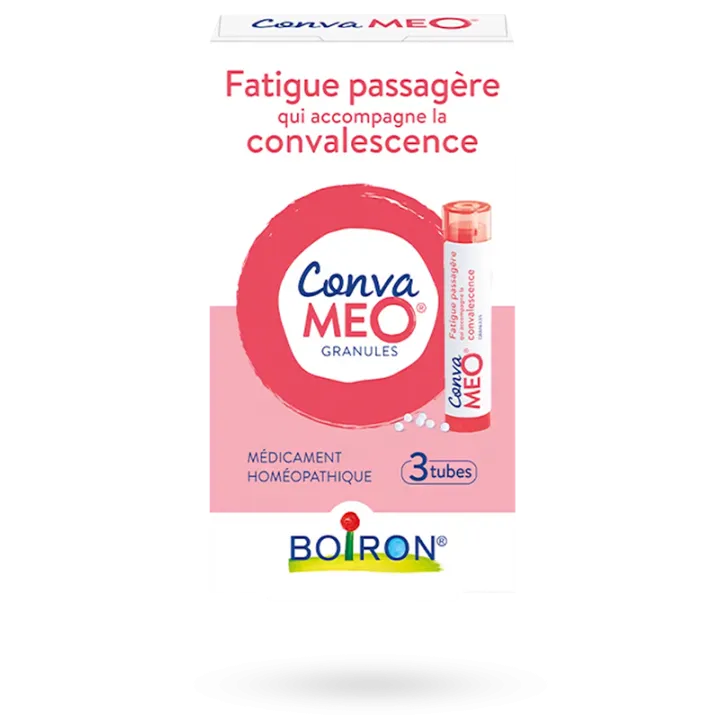 Convameo granules Boiron fatigue passagère convalescence 3 tubes