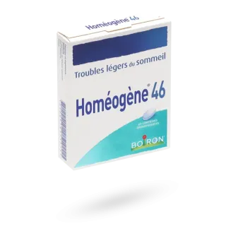 Homéogène 46 Boiron troubles légers du sommeil 60 comprimés