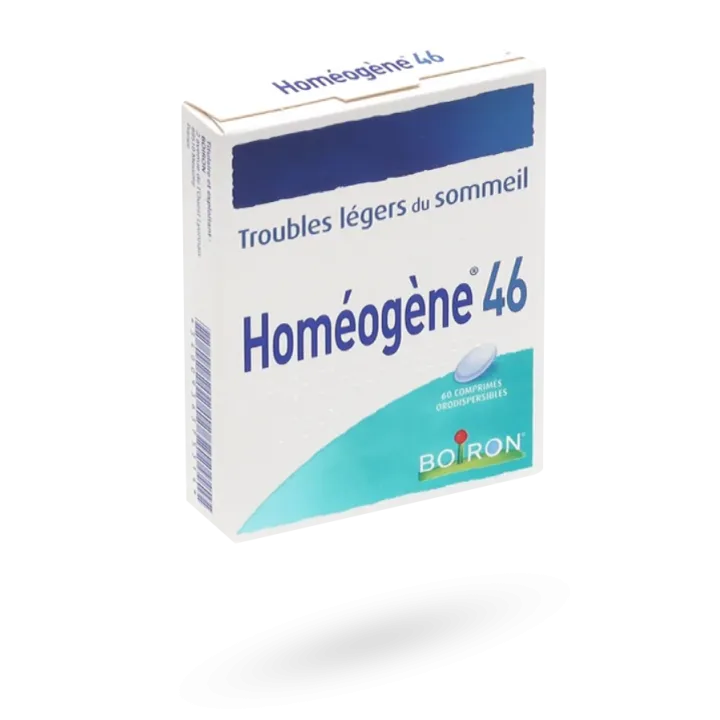 Homéogène 46 Boiron troubles légers du sommeil 60 comprimés