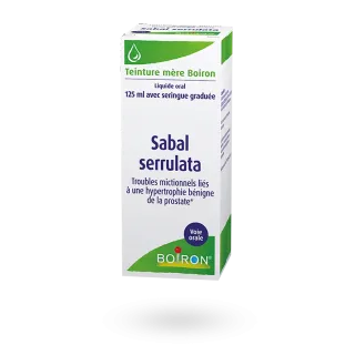 Sabal Serrulata Boiron teinture mère 125 ml