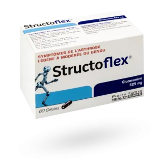 Structoflex 625 mg glucosamine 60 gélules