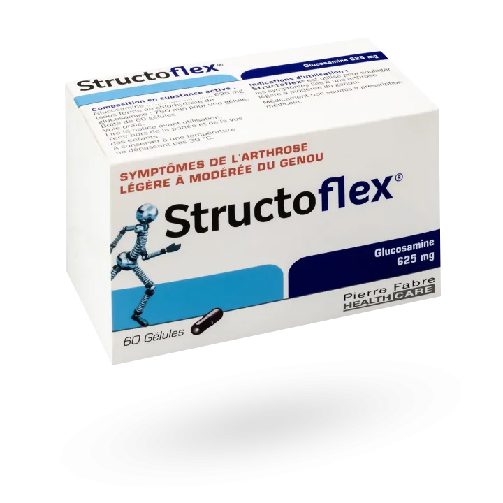 Structoflex 625 mg glucosamine 60 gélules