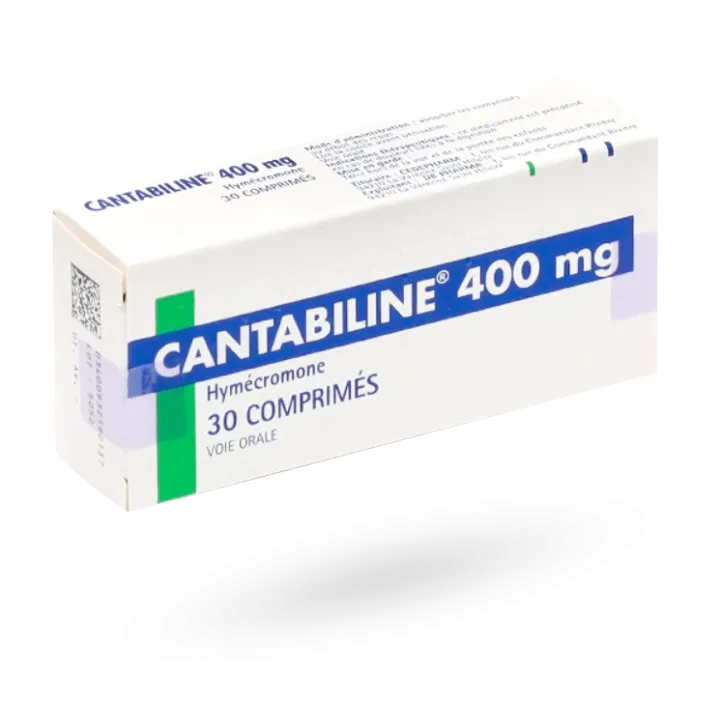 Cantabiline 400 mg digestion difficile 30 comprimés