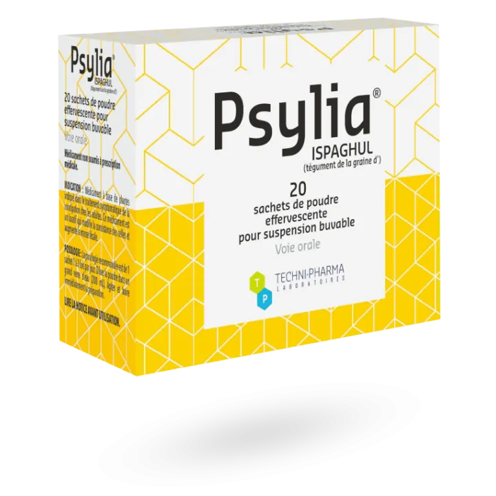 Psylia Ispaghul constipation 20 sachets poudre effervescente