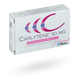 Carlytene 30 mg boite 32 comprimés
