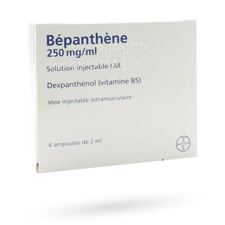 Bépanthène 250 mg/ml Bayer 6 ampoules