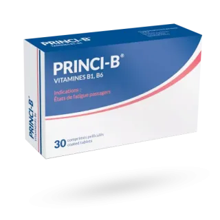 Princi-B vitamines B1 B6 30 comprimés