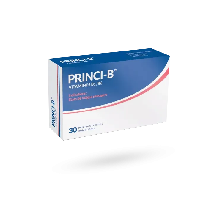 Princi-B vitamines B1 B6 30 comprimés