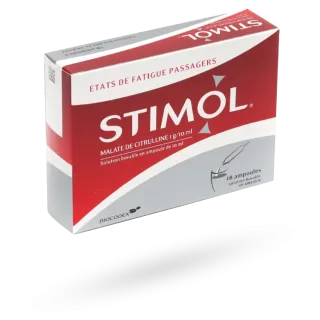 Stimol solution buvable fatigue passagère 18 ampoules