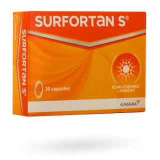 Surfortan S 30 capsules Oligo vitamines Ginseng