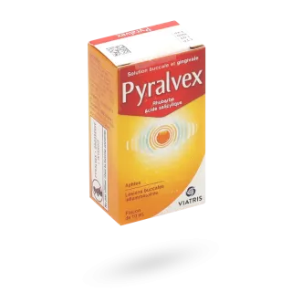 Pyralvex aphtes solution buccale/gingivale 10 ml
