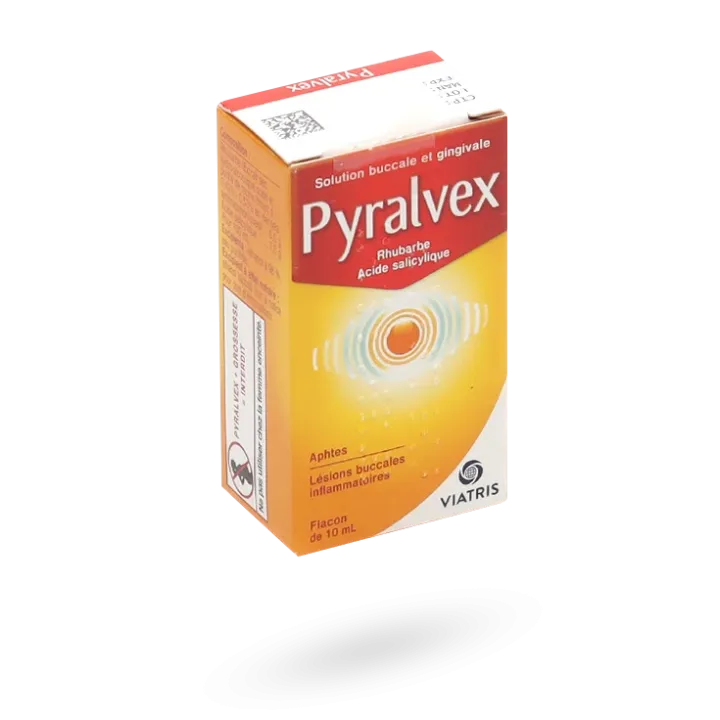Pyralvex aphtes solution buccale/gingivale 10 ml