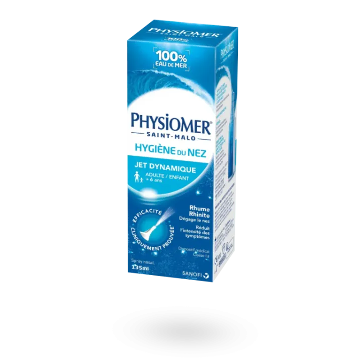 Physiomer hygiène du nez jet dynamique adulte/enfant spray nasal