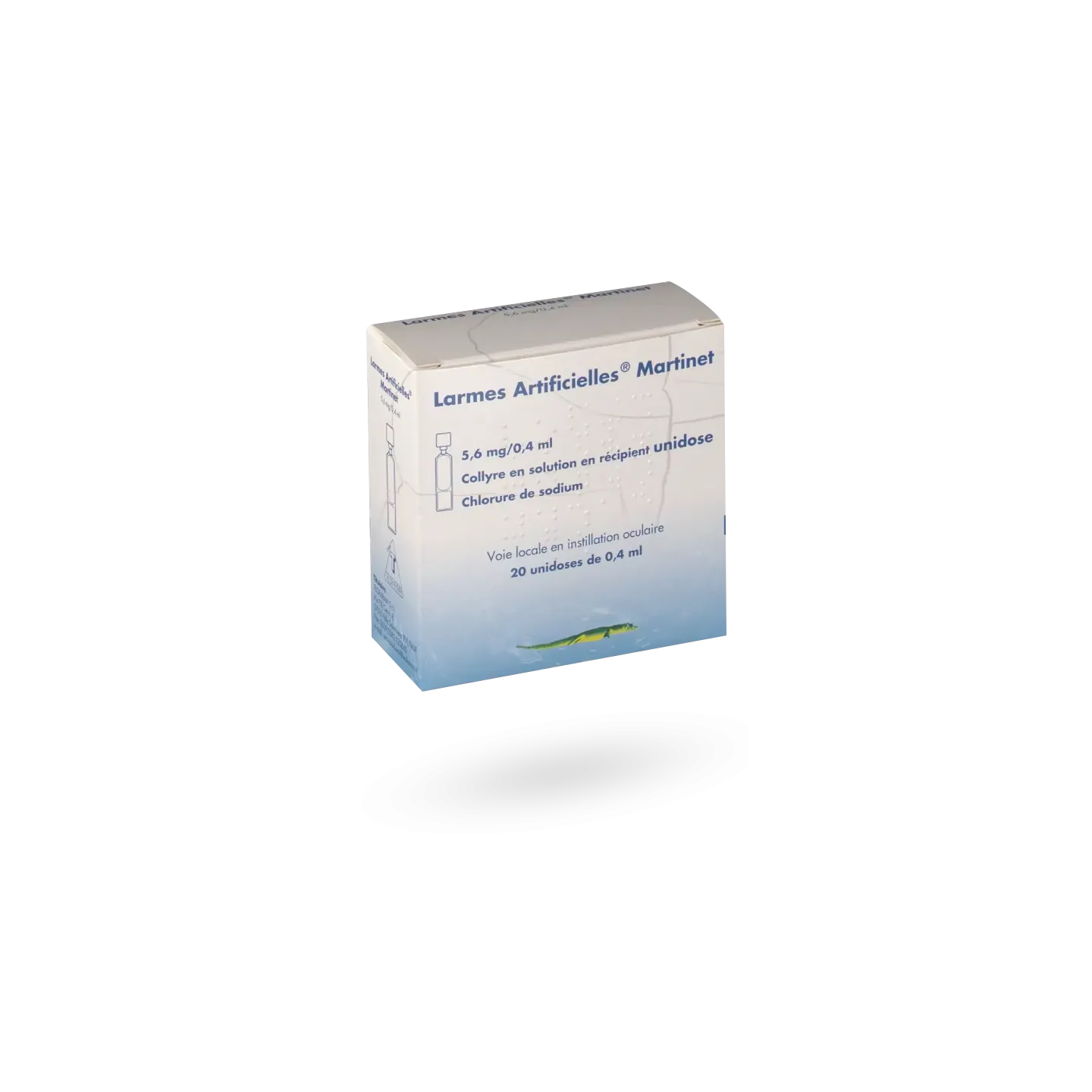 Larmes artificielles Martinet 5,6 mg/0,4 ml 20 unidoses