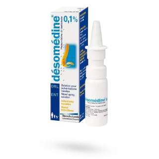 Désomédine 0,1 % Solution nasale antiseptique flacon de 10 ml