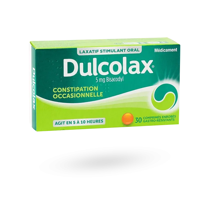 Dulcolax 5 mg bisacodyl 30 comprimés - Laxatif stimulant en cas de constipation