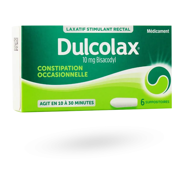 Dulcolax suppositoire 10 mg constipation 6 suppositoires